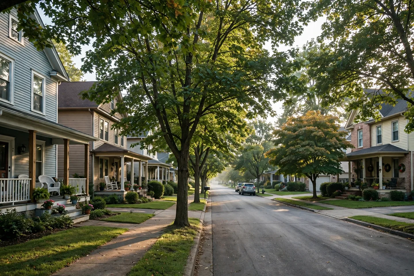 Neighborhood illustration
